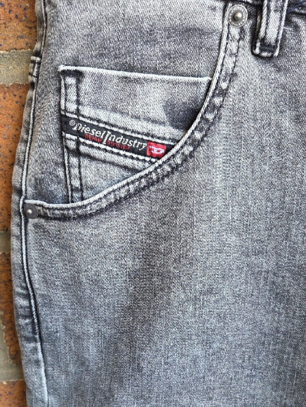 Diesel Gray Denim Jeans - Picture 7 of 11